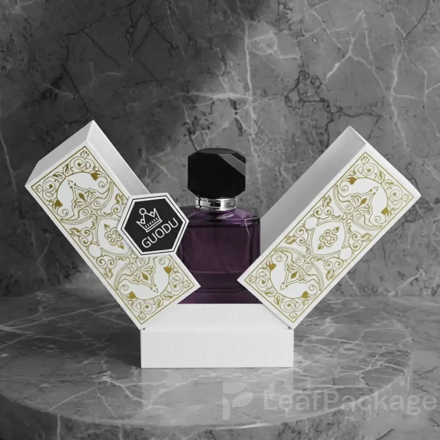 Fragrance packaging sample