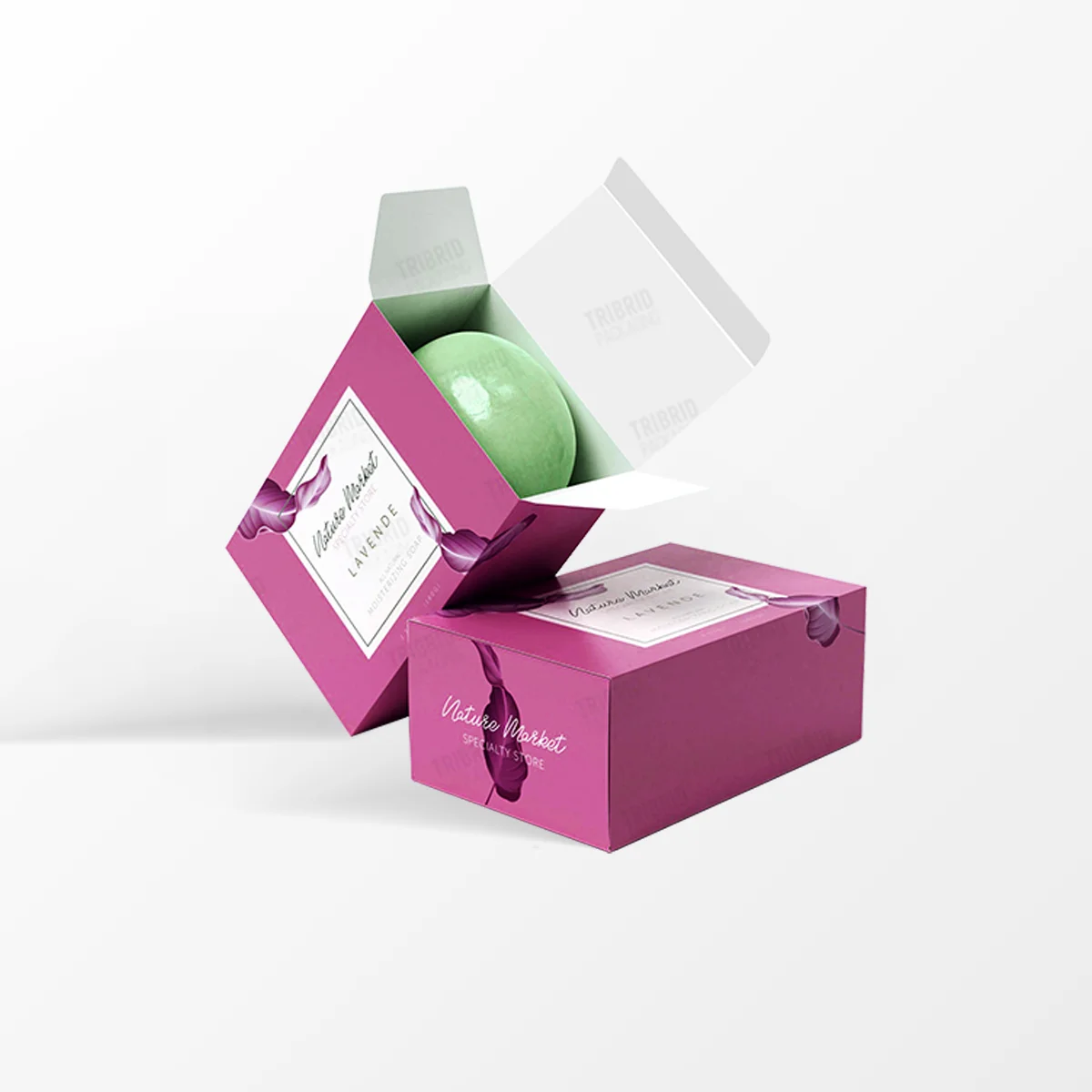 Soap packaging sample
