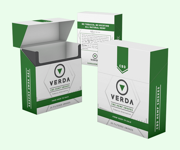 Tobacco & Cigarette packaging sample
