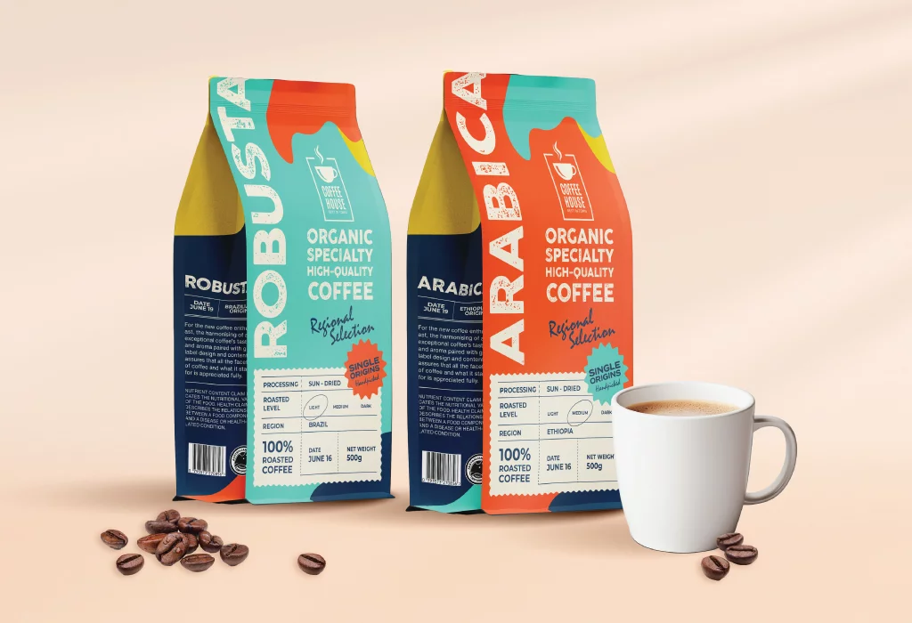 Coffee & Tea packaging