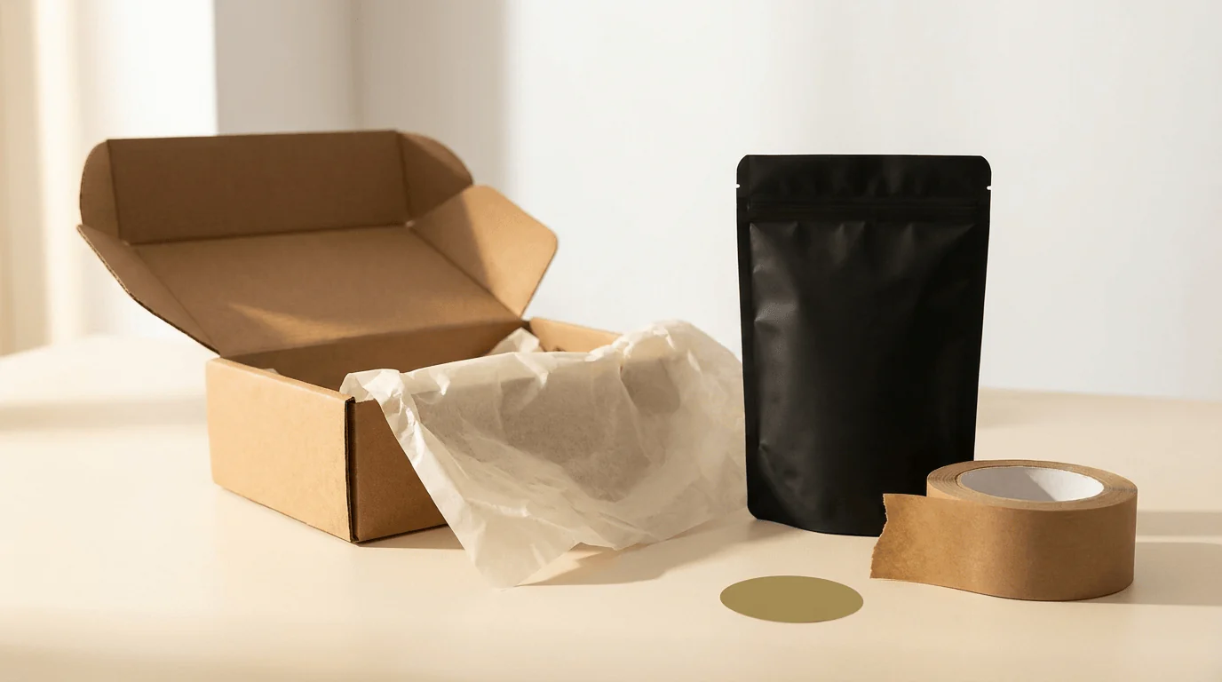 Ecommerce packaging sample