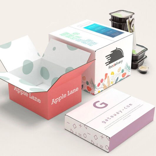 Shipping packaging sample