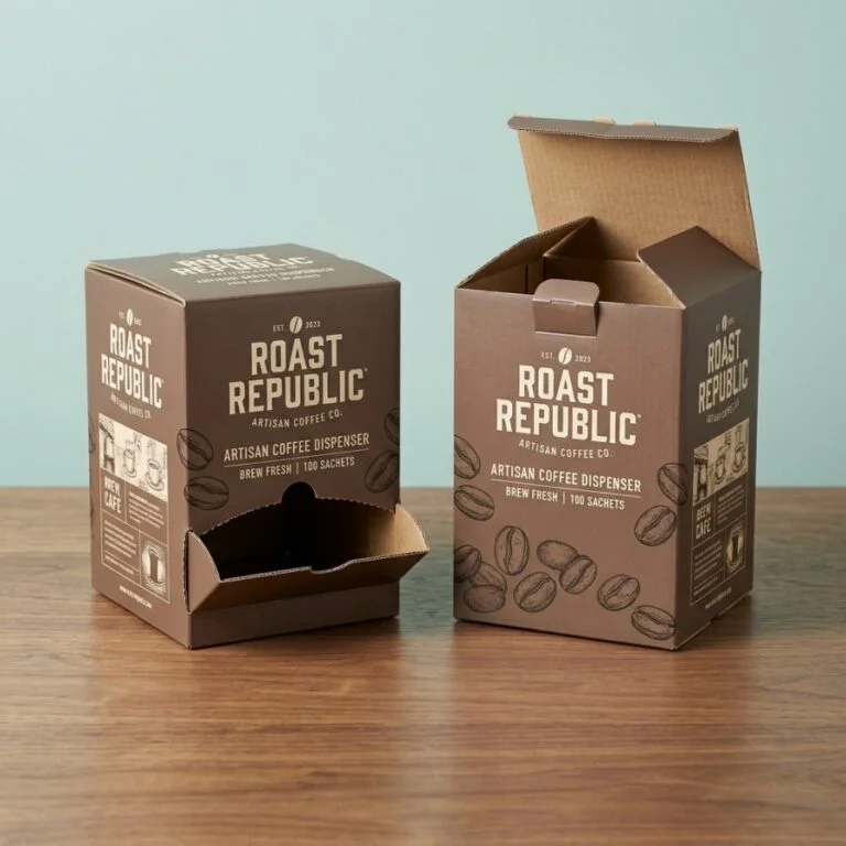 Dispenser Boxes packaging sample