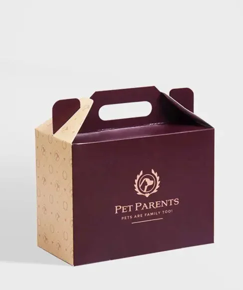 Gable Boxes packaging sample