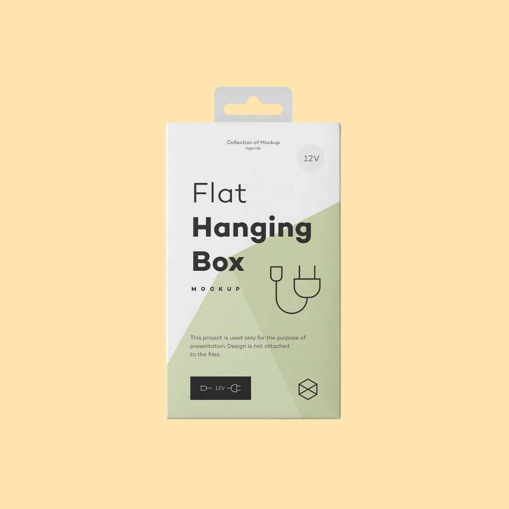 Hanger Boxes packaging sample