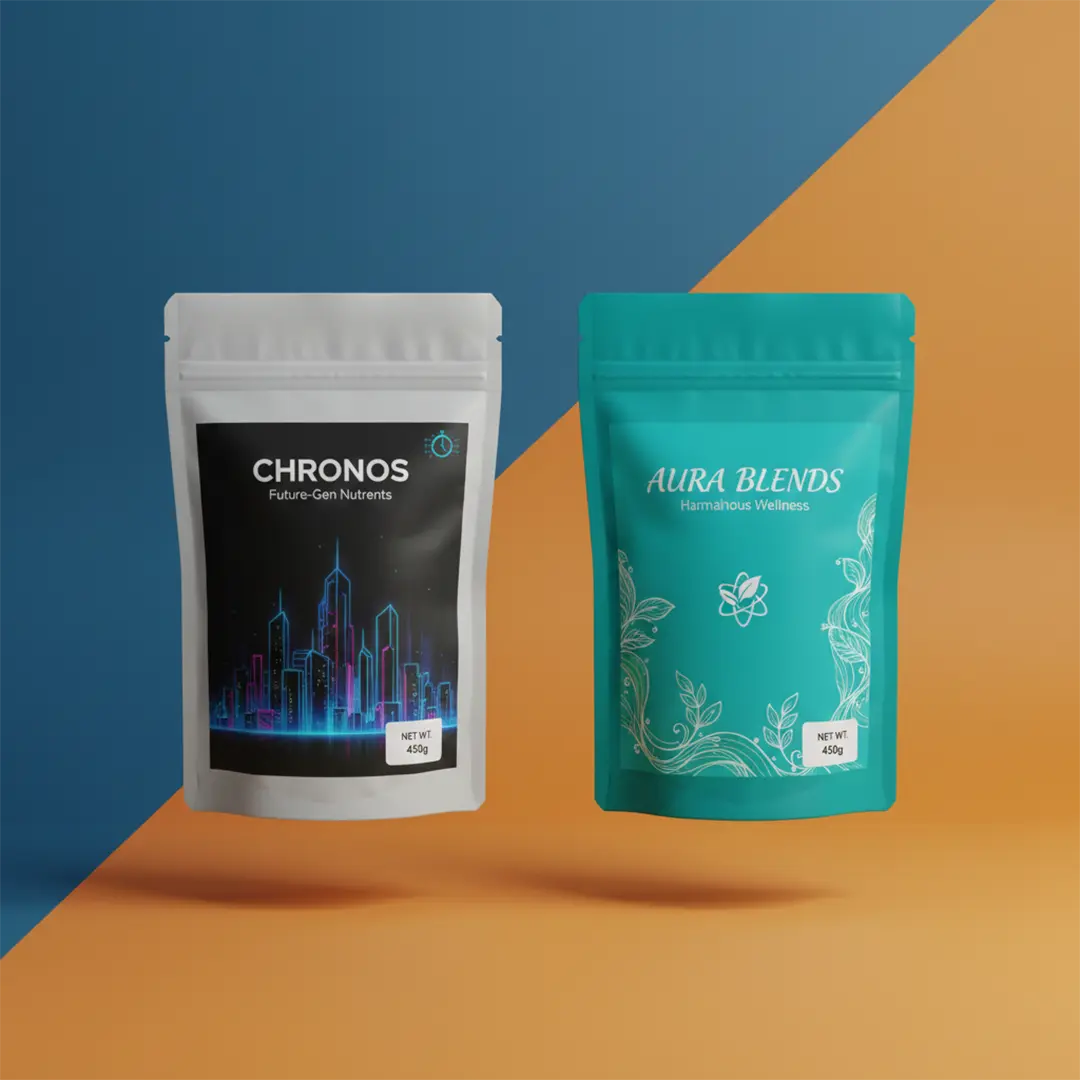 Mylar Bags packaging sample