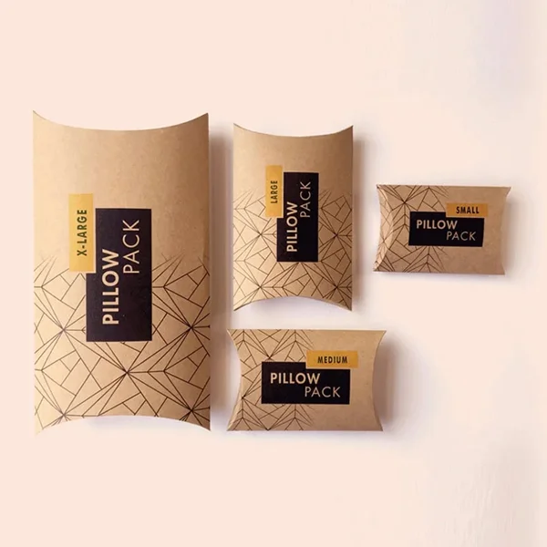 Pillow Boxes packaging sample