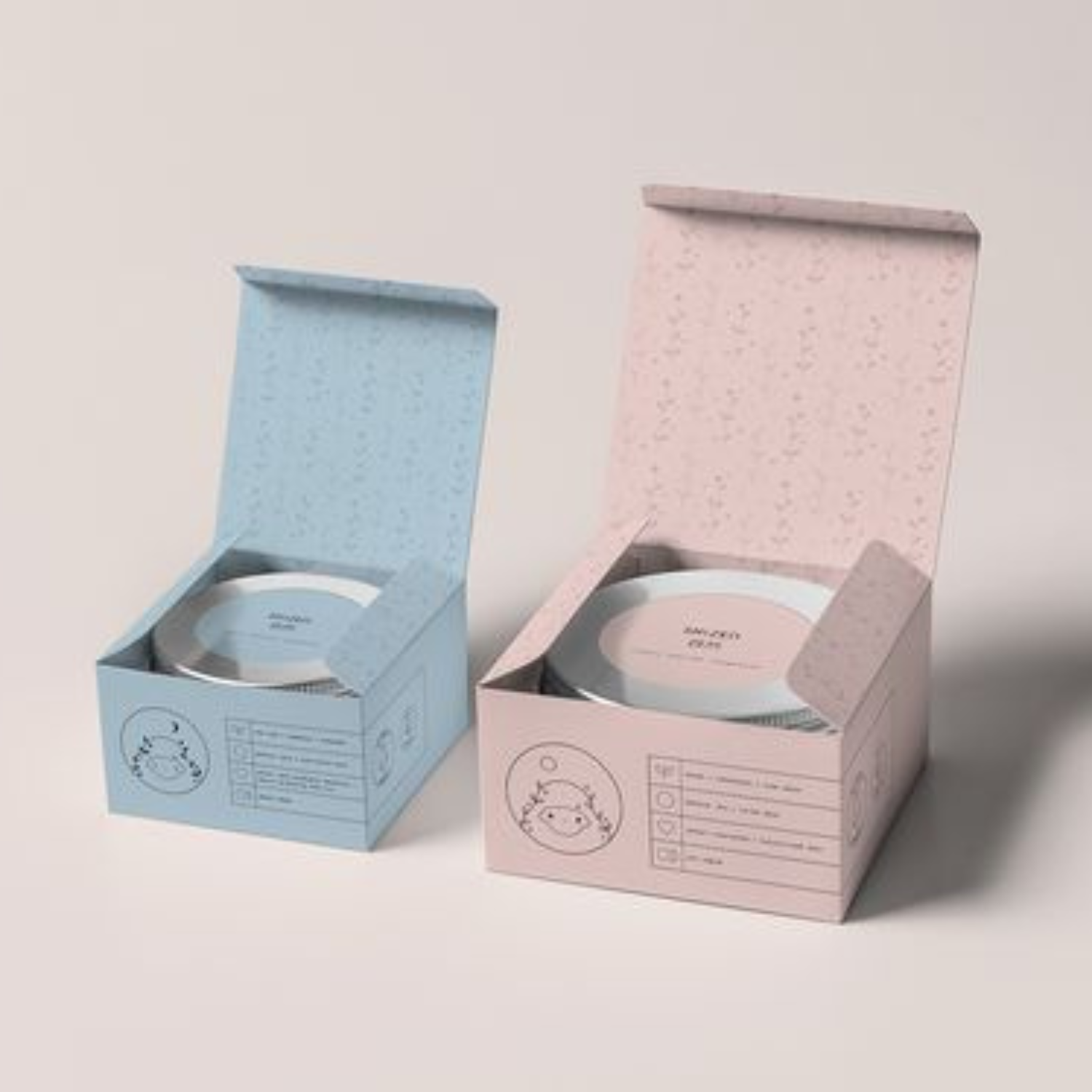 Seal End Boxes packaging sample